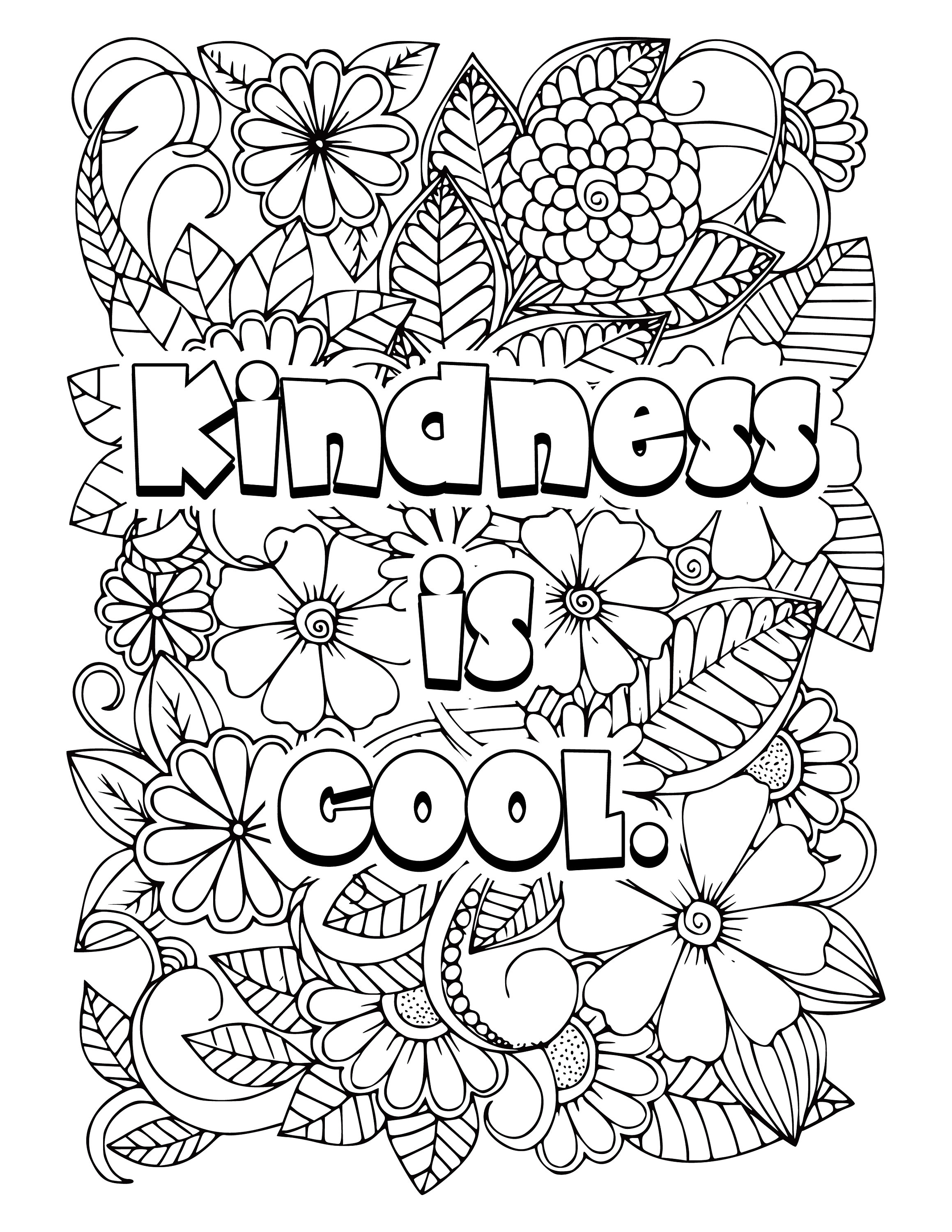 Cool Adult Coloring Pages - Etsy Canada