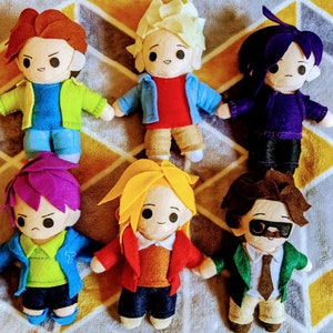 Stardew Valley Bachelor plushies