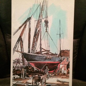 Spring Cleaning - Artist Print w/Water Color