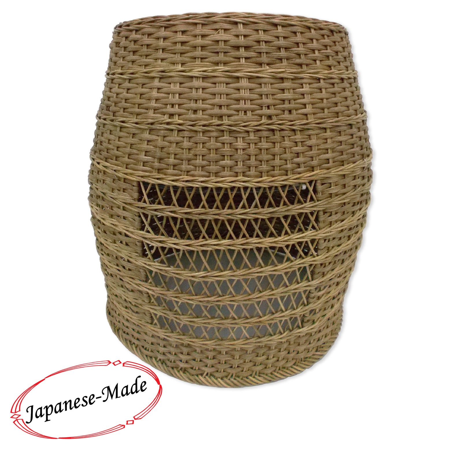 Komuso Tengai Hat rattan for Japanese Zen Monk and Shakuhachi Etsy Canada
