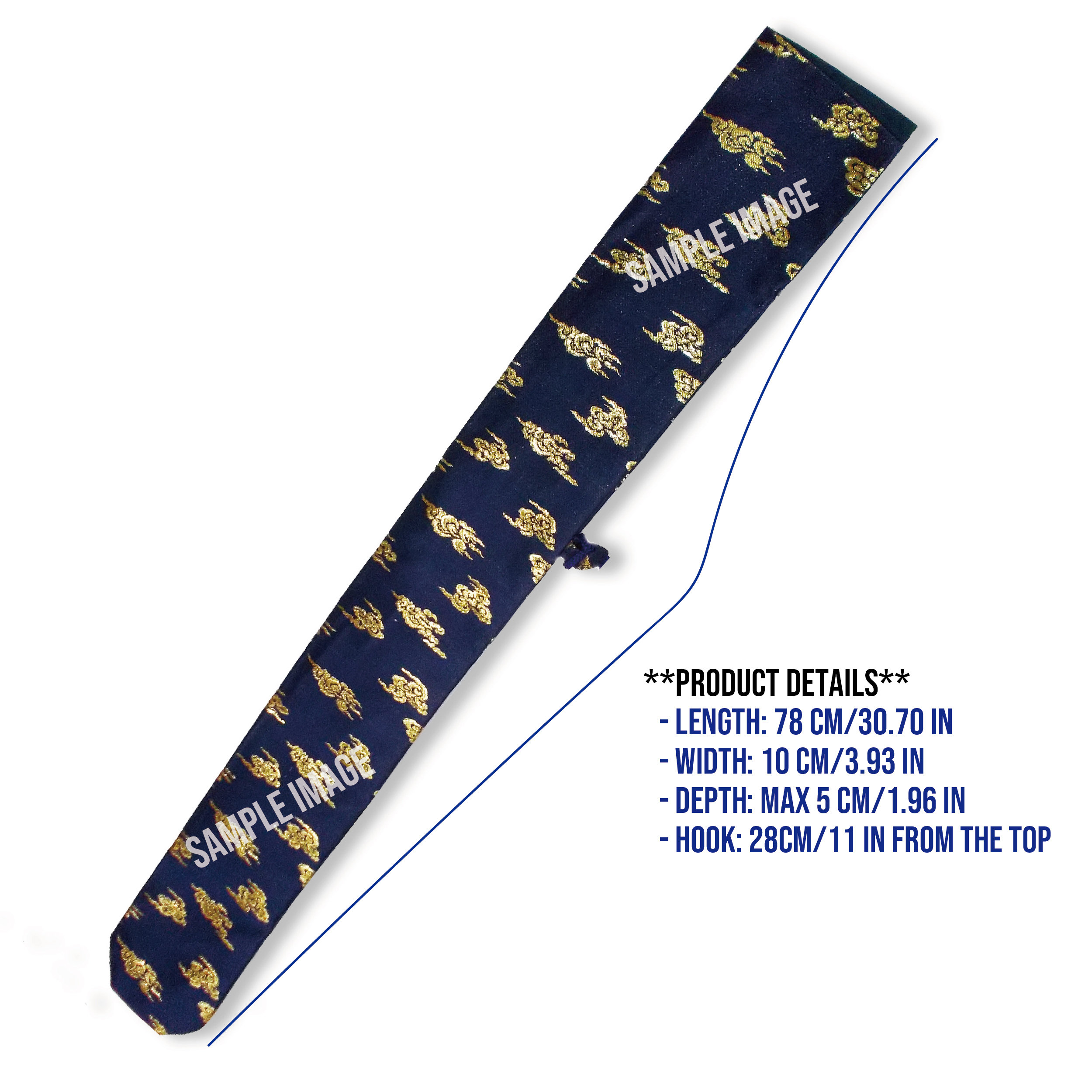 Japanese Bamboo Flute Case Zen Flute Case Shakuhachi Bag Etsy