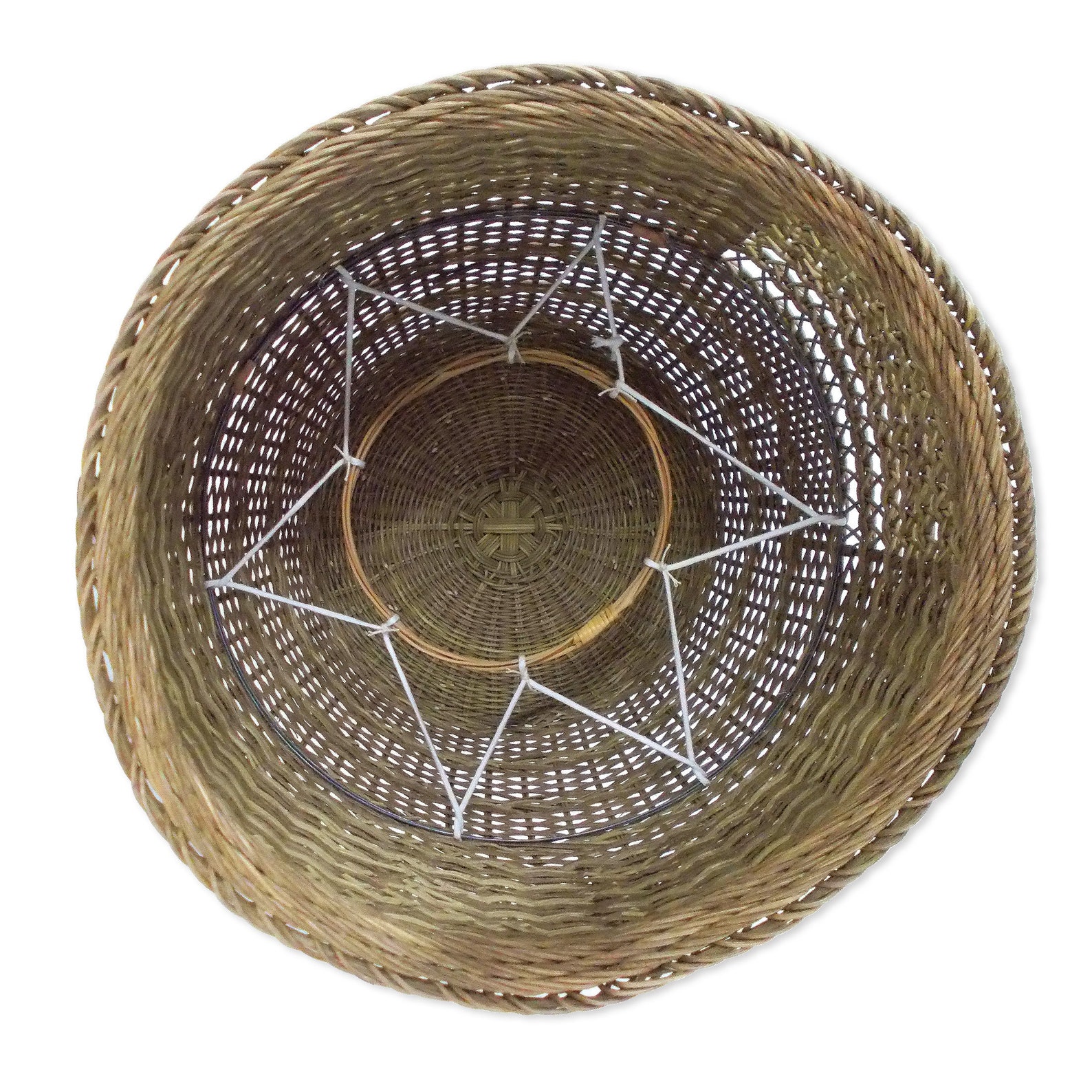 Komuso Tengai Hat rattan for Japanese Zen Monk and Shakuhachi Etsy UK