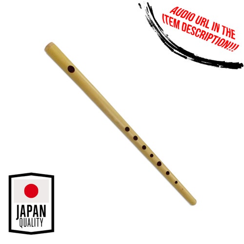 Japanesemade Shinobue Bamboo Flute Uta Style western Etsy