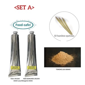 Authentic Low Allergenic Kintsugi Repair Essentials- Manuals non-inclusive, Food Safe Materials!