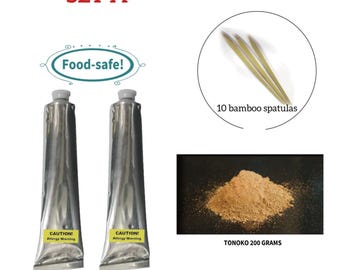 Authentic Low Allergenic Kintsugi Repair Essentials- Manuals non-inclusive, Food Safe Materials!