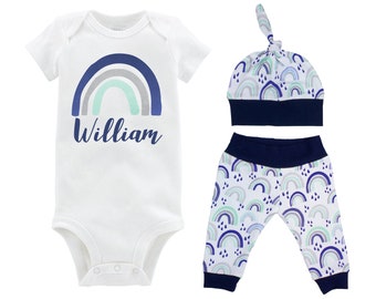 baby boy rainbow clothes