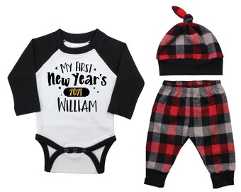 my first new year baby boy outfit 2019