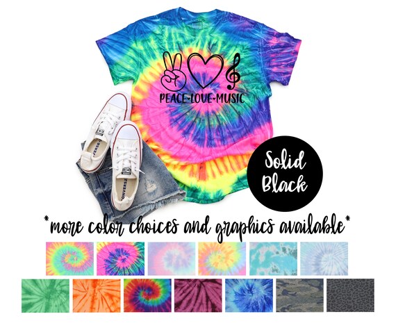 Peace Love Music Music Note T-Shirt Peace Love Music Music Note T-Shirt