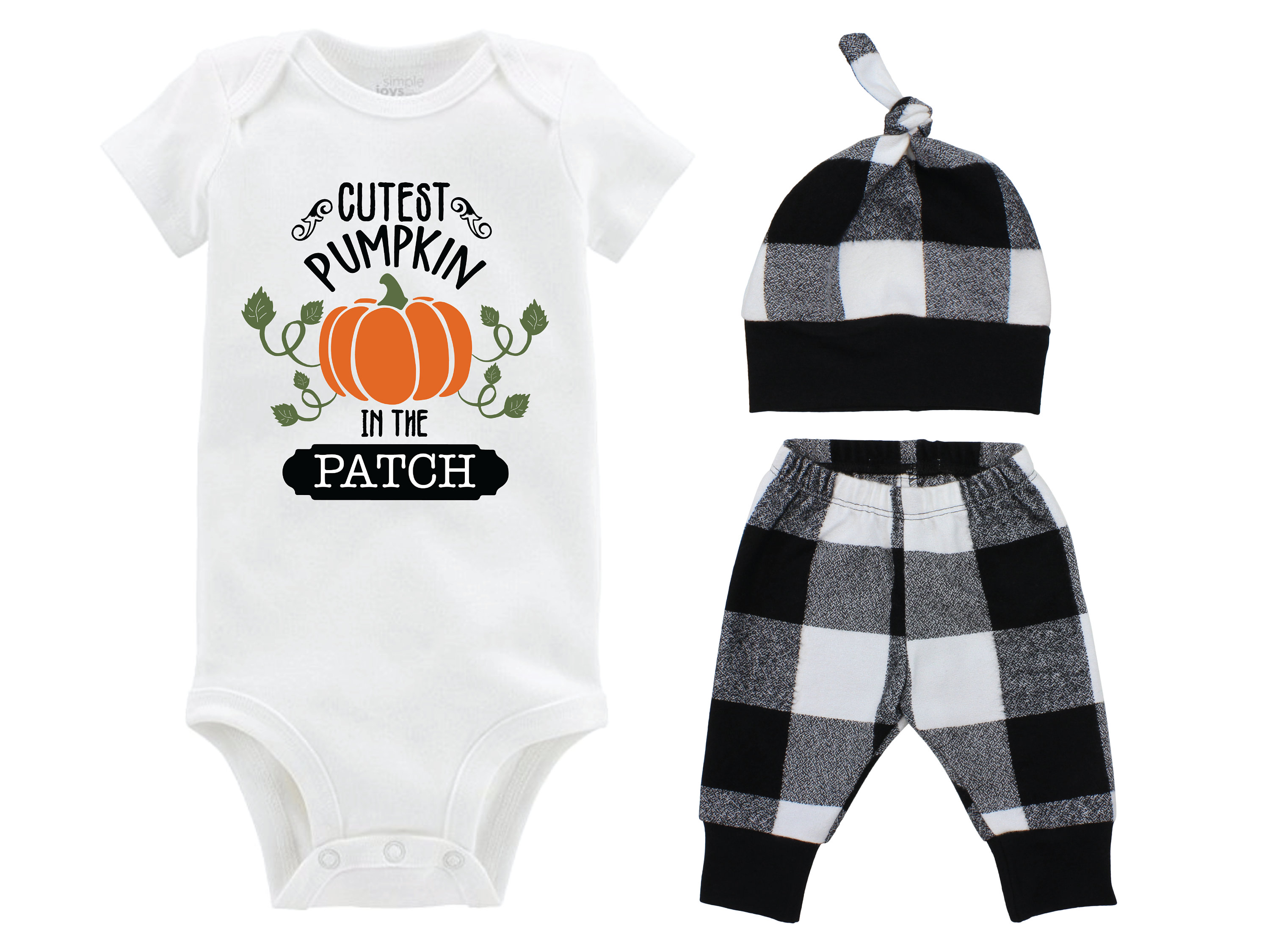 cutest pumpkin in the patch baby outfit