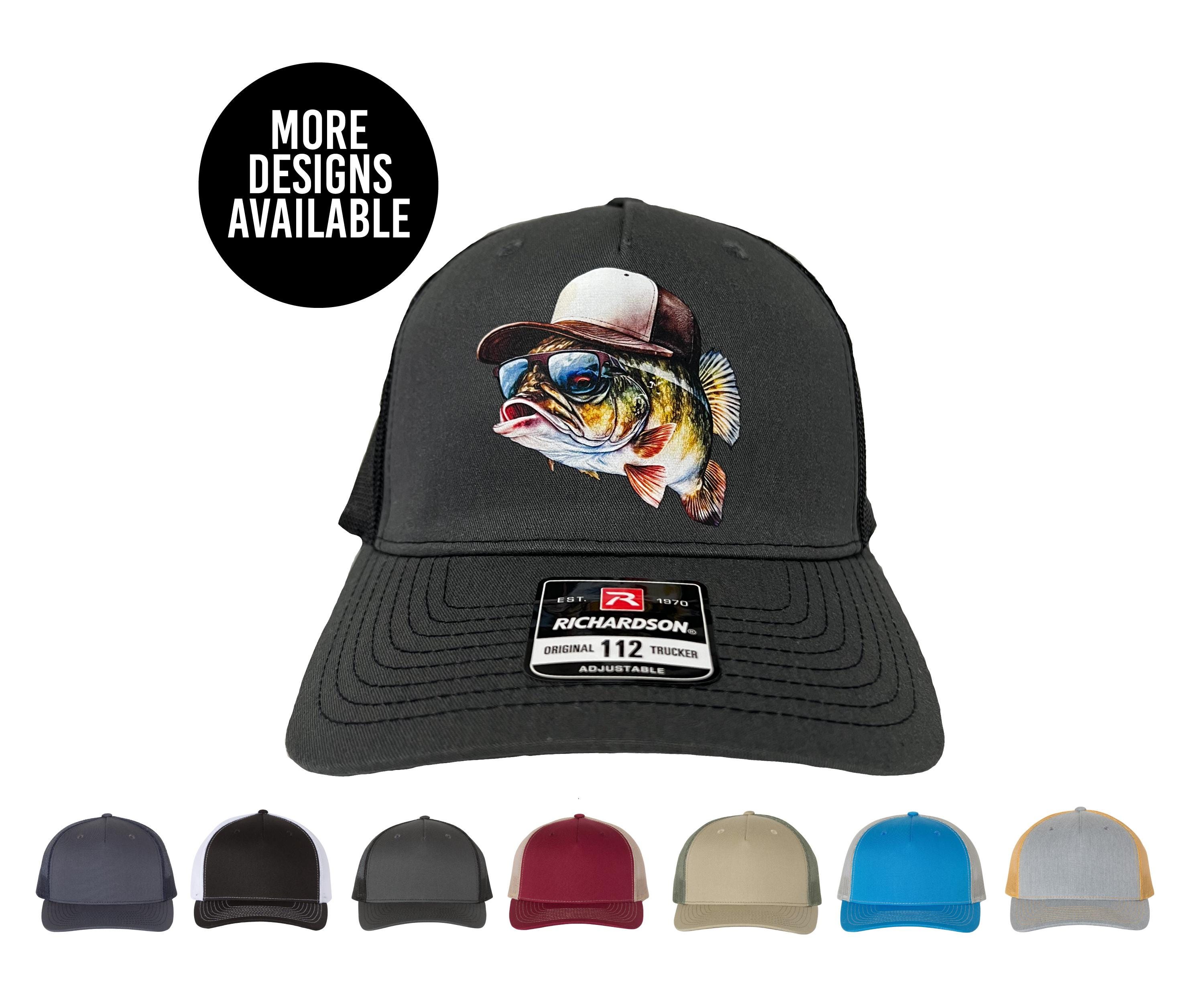 Fishing Outdoor Snapback Trucker Richardson Hat Hunting Bait  display picture 1