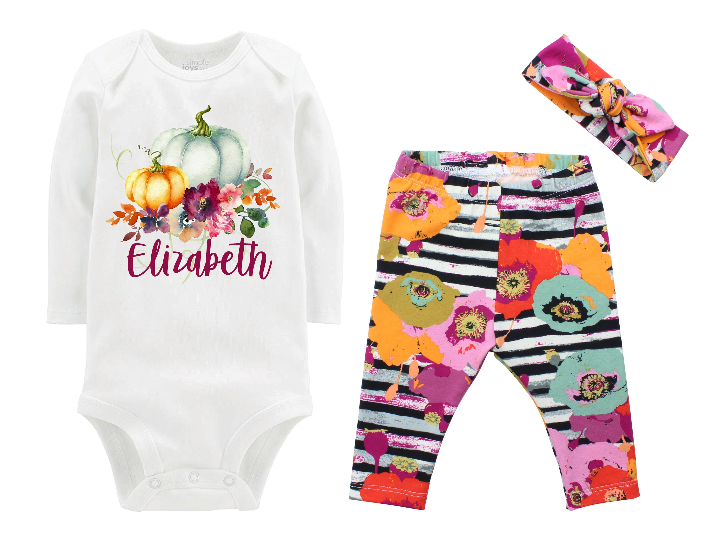 pumpkin leggings baby