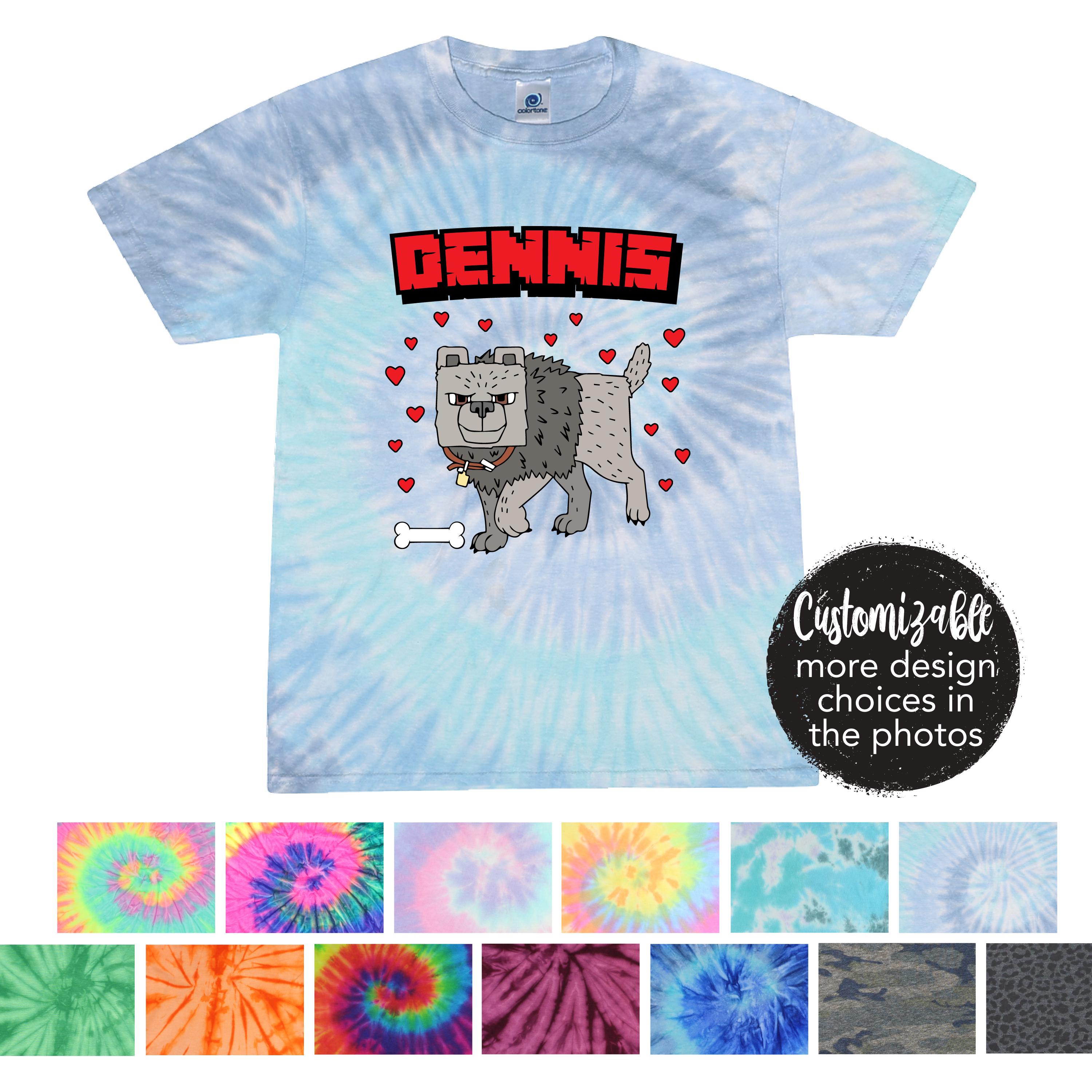 Chicken Jockey Tie Dye Shirt Orange Spider Boy Unisex Tee Funny