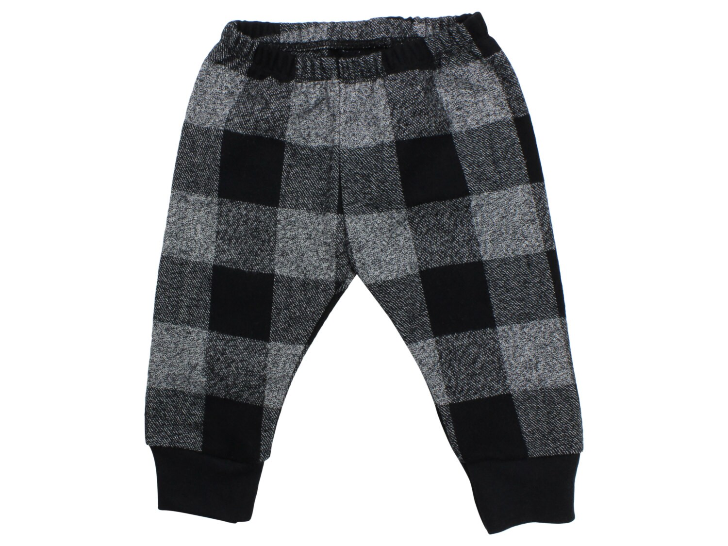 buffalo plaid baby pants