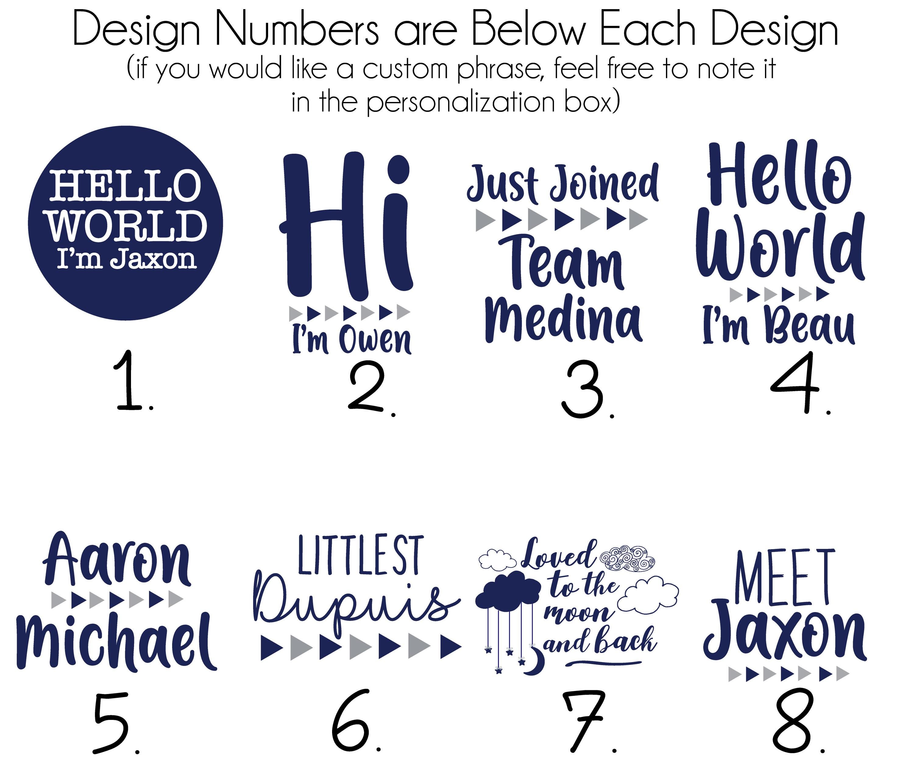 Boy Hello World Personalized Name Coming Home Outfit Bodysuit Infant Gift Set Blue Clouds Boy Going Coming Home Set Baby Shower Gift Newborn