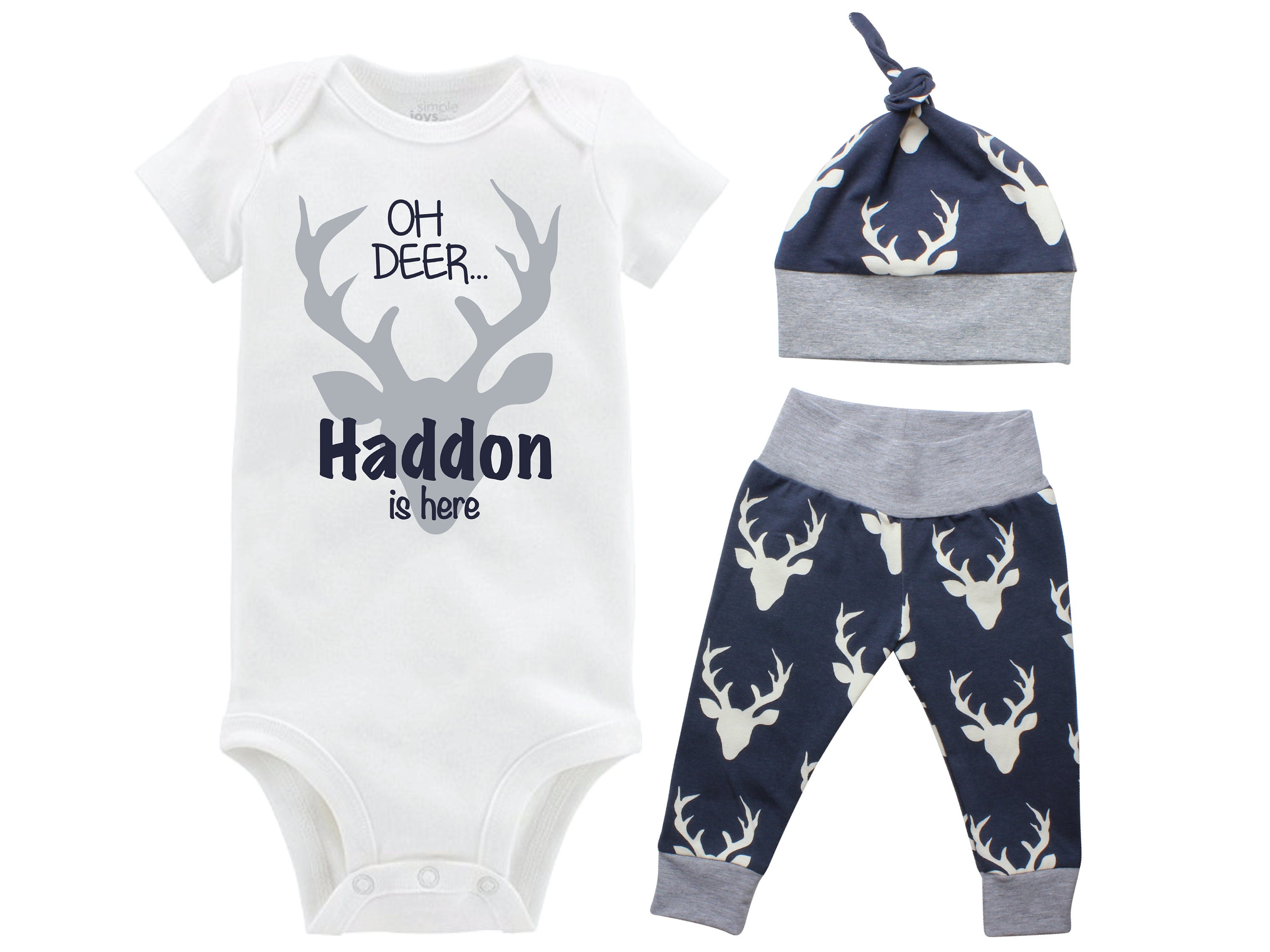 carter's newborn boy coming home outfit