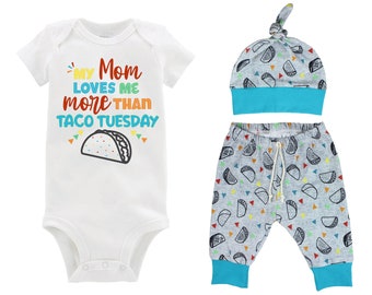 Mom Loves Me More Than Tacos | Etsy Ireland