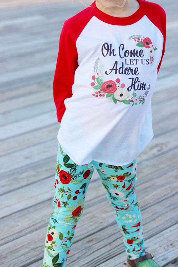 Christmas Leggings Christmas Baby Leggings Holiday Leggings Winter