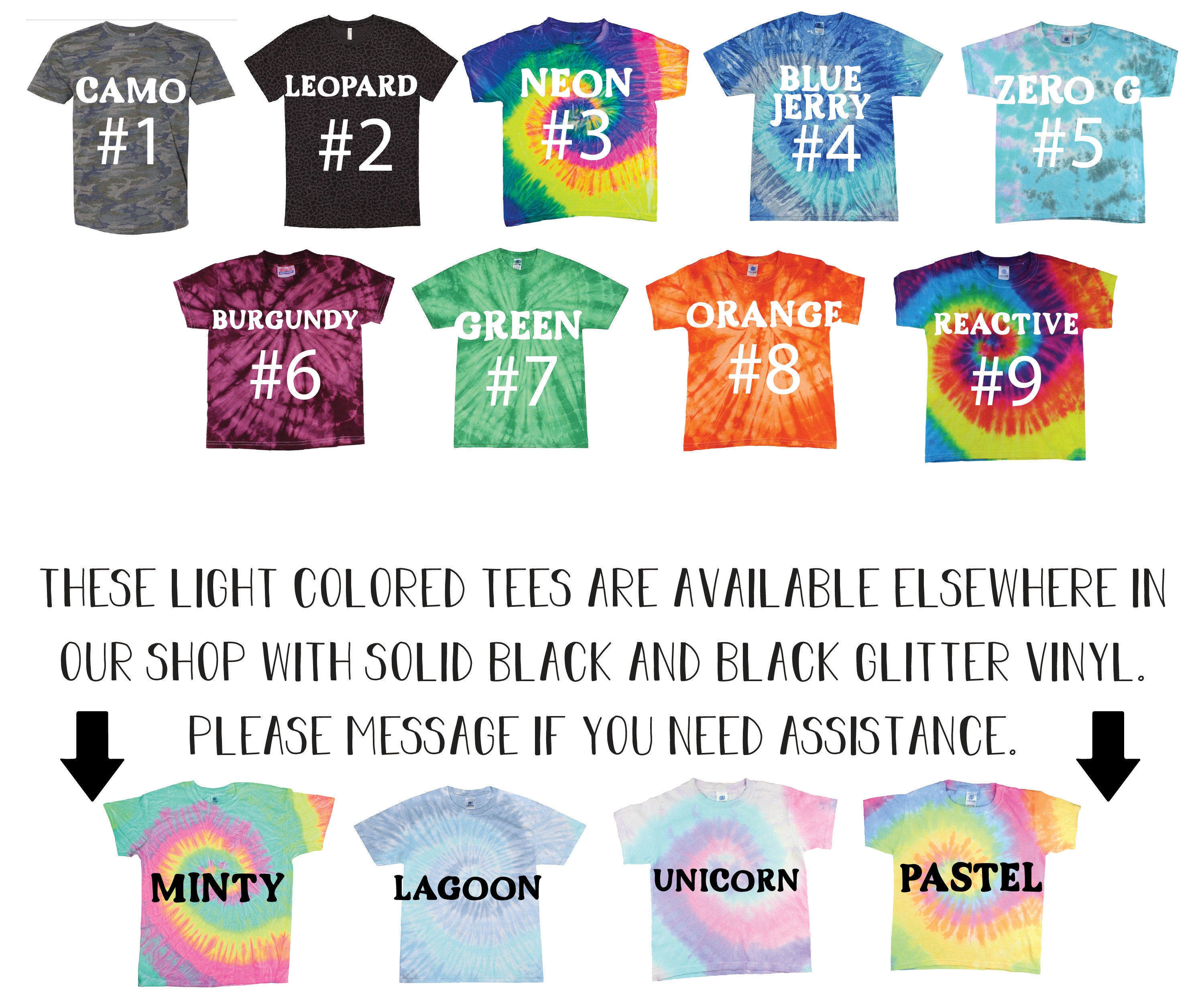 Dad of the Birthday Boy Tie Dye Shirt Glow in the Dark Vinyl