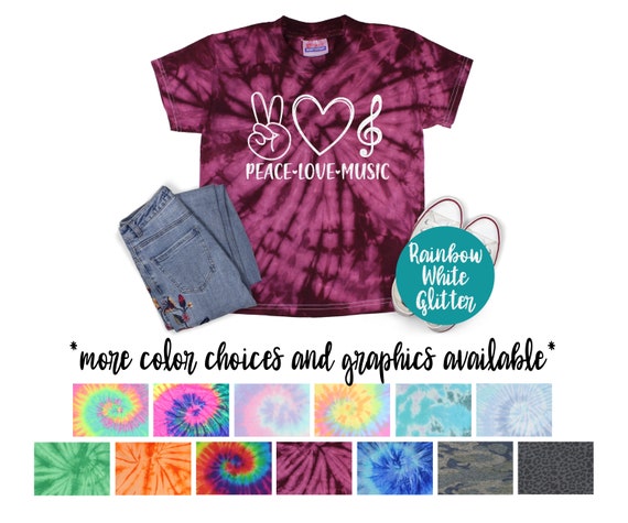 Peace Love Music Music Note T-Shirt Peace Love Music Music Note T-Shirt