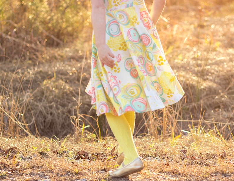Banana Yellow Knee High Socks Hand Dyed Yellow Toddler Knee High Socks Baby Children/'s Girl/'s Socks Spring Uniform Dyed Pink Spring Sock