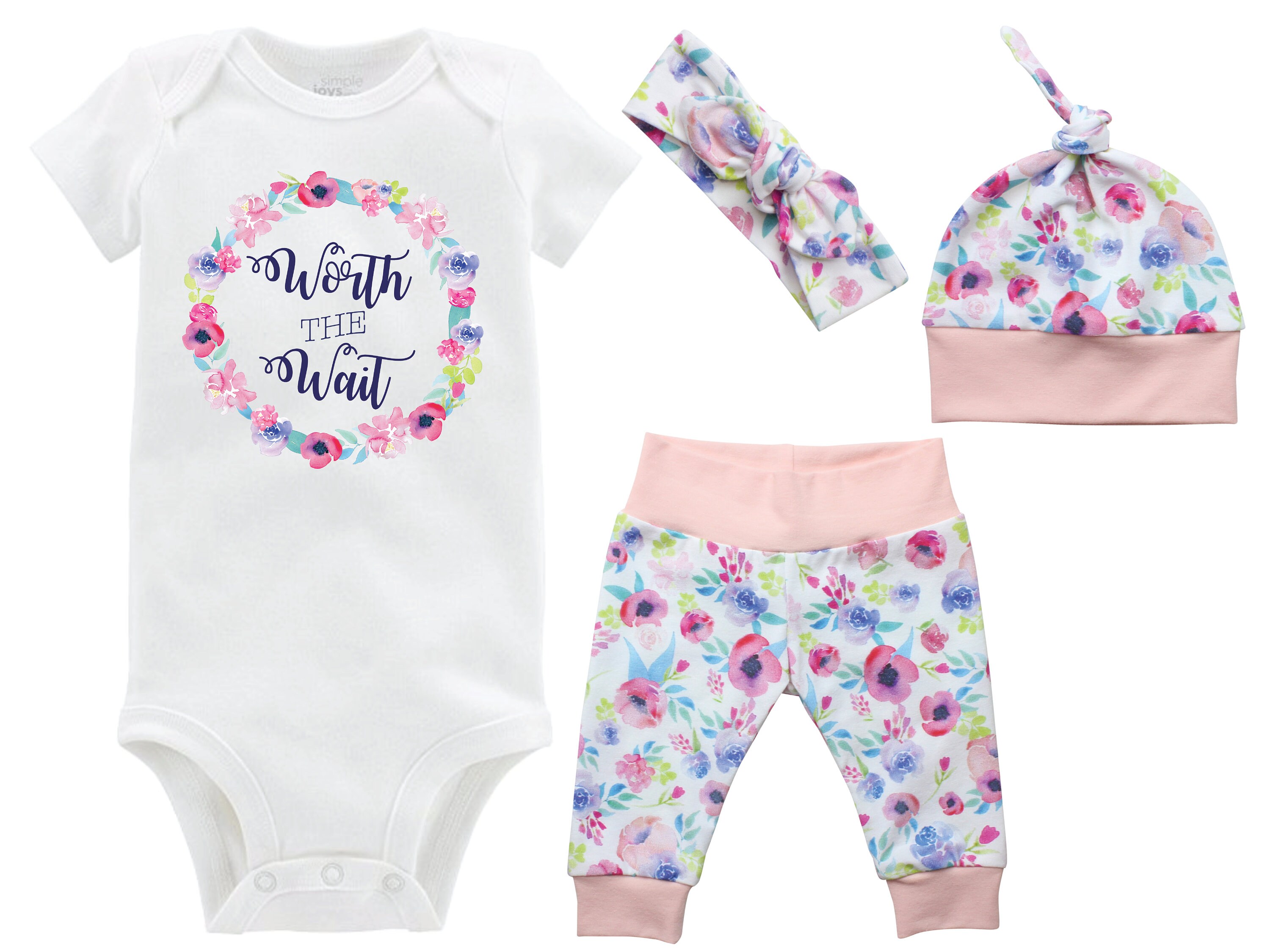 worth the wait baby outfit