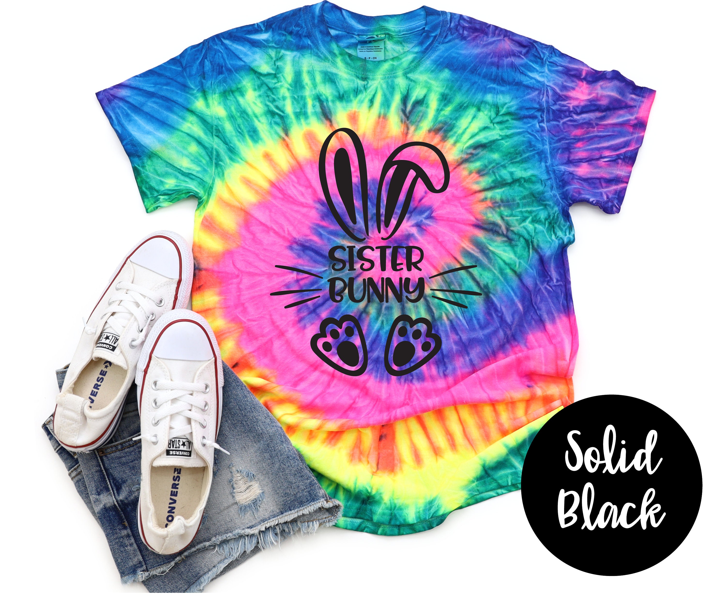 easter tie dye shirts