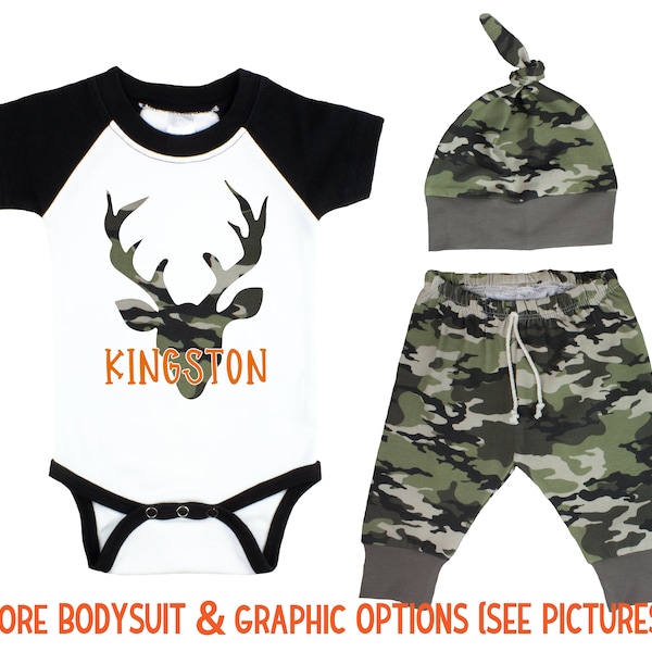 Camo Baby Clothes Etsy