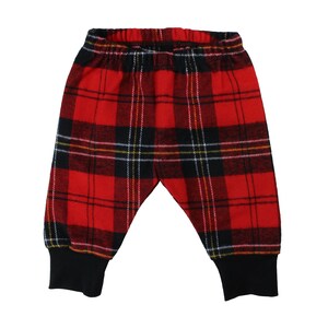 Buffalo Plaid Flannel Boy Pants Toddler Pants Fall Winter Boy Pants ...