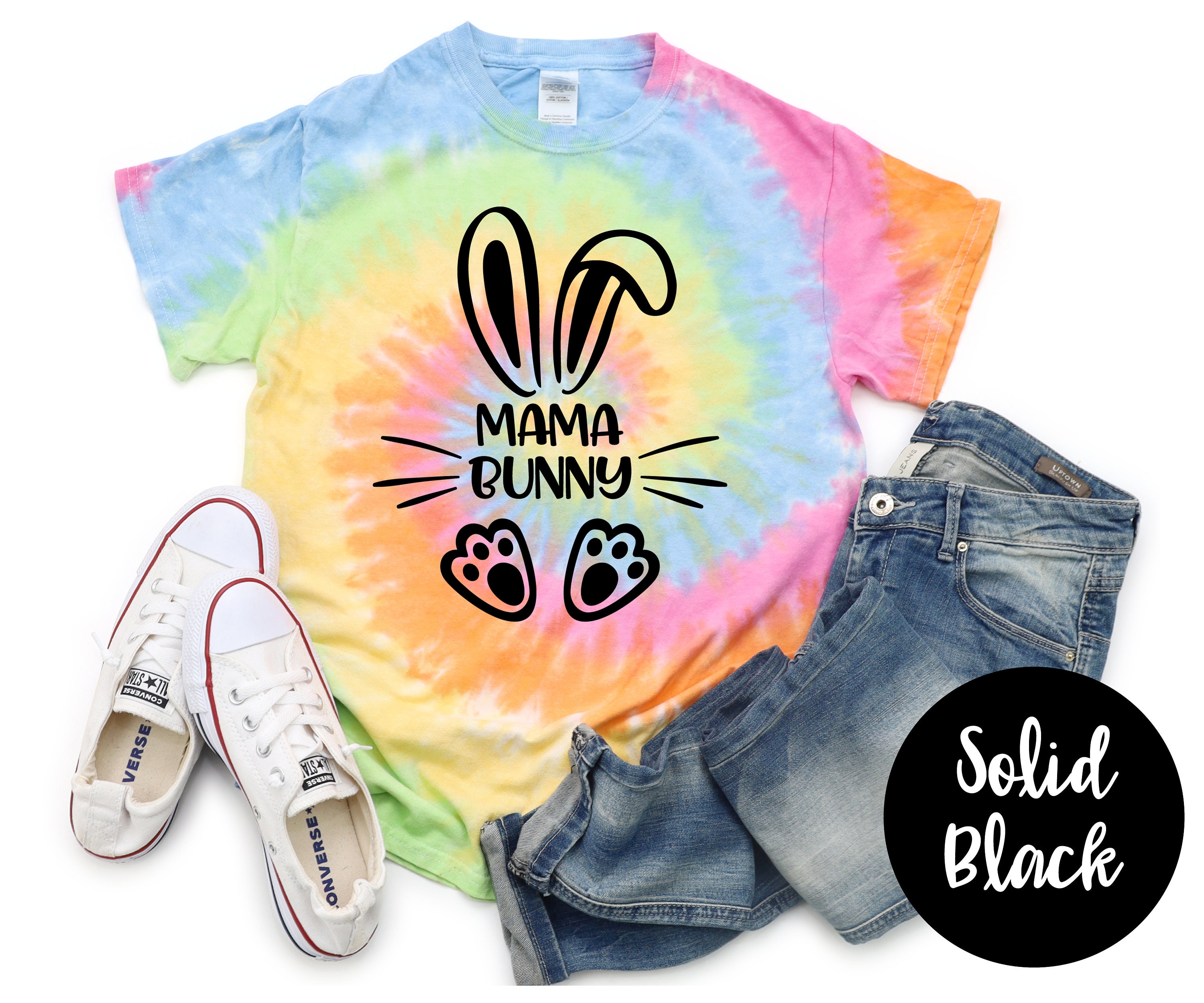 easter tie dye shirts