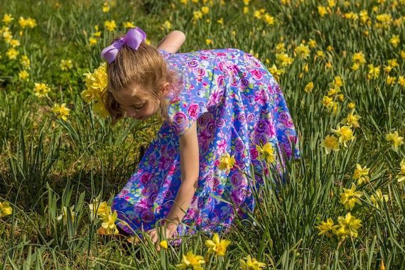 Little girl clearance yellow easter dresses