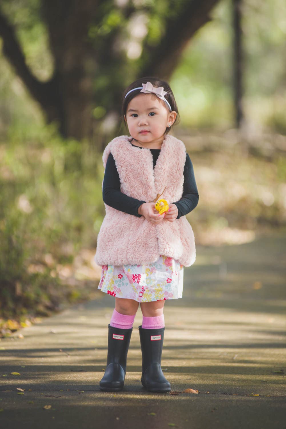 Baby girl deals hunter boots