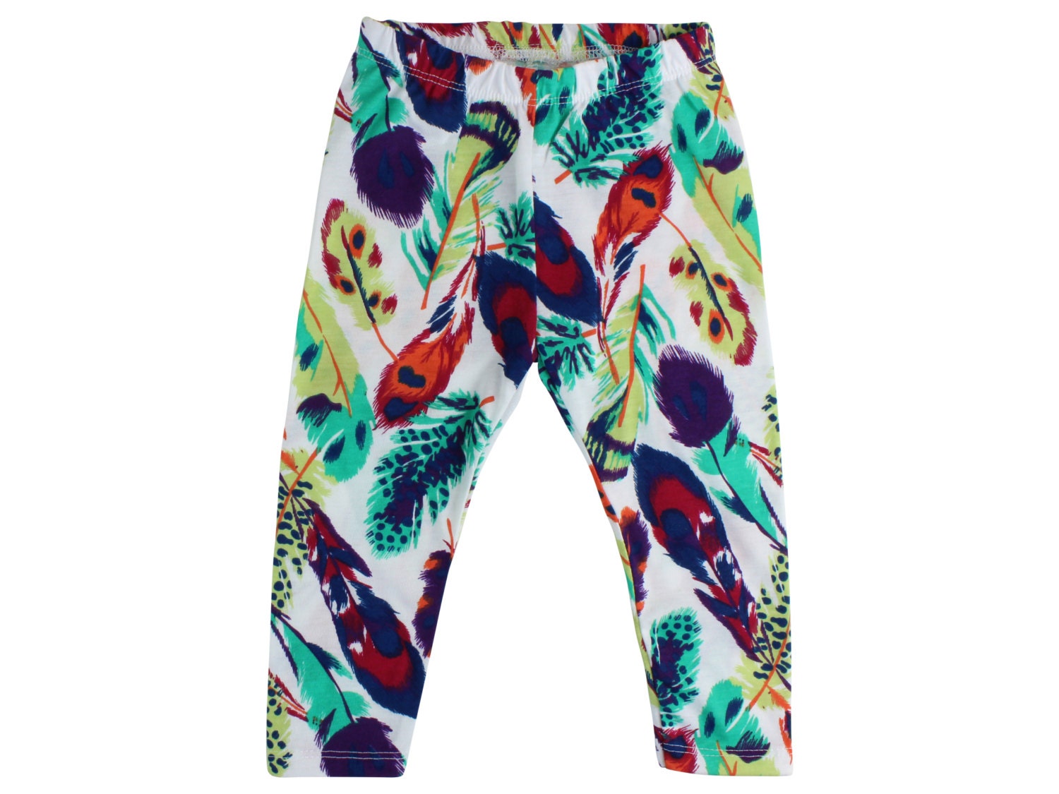 Feather Baby Leggings Toddler Leggings Girl Leggings Girl Baby Etsy