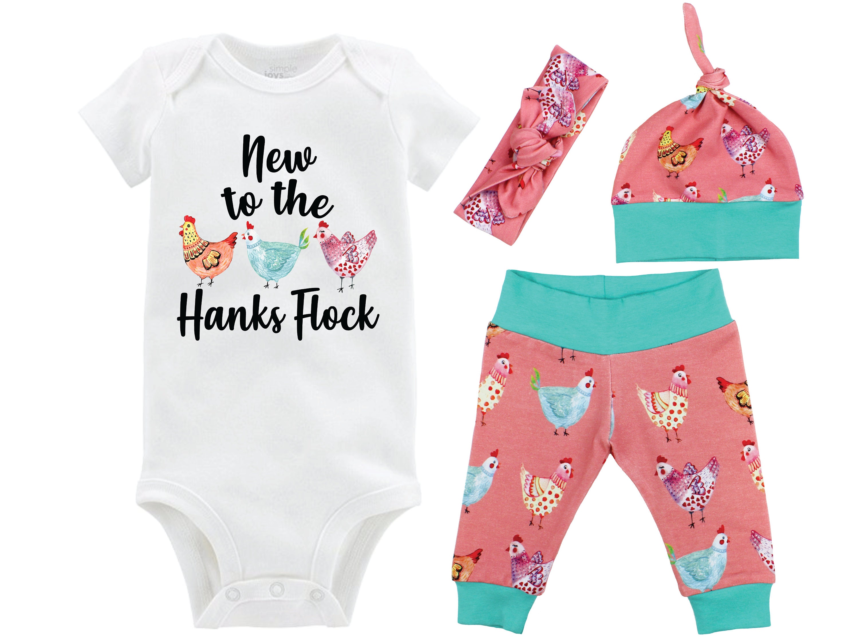 carter's newborn take home outfit girl