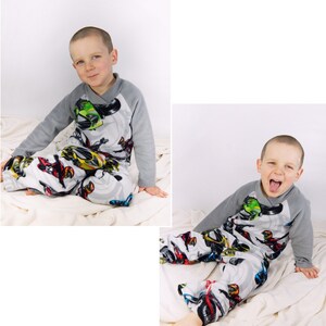 Fleece Pajama Pattern Banff 2-18Y image 8