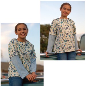 Shirt Pattern Gaspe PDF 2-12Y image 6