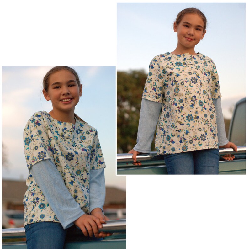 Shirt Pattern Gaspe PDF 2-12Y image 6