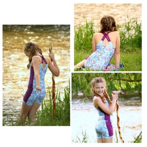 Swimsuit Pattern Nahanni Tankini & Bikini 2-12Y image 6