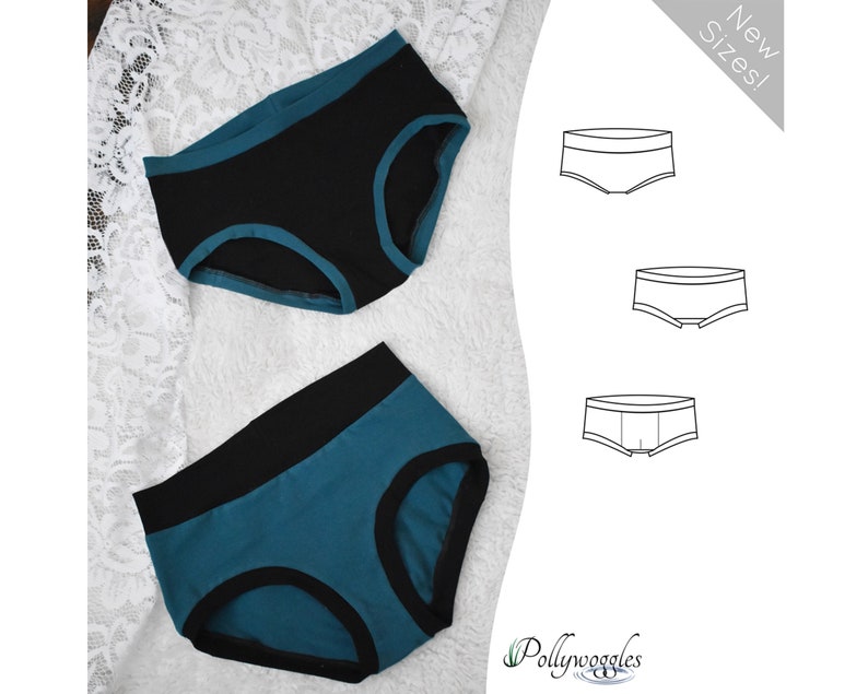 Briefs Underwear Pattern Pingo 2-18Y image 1