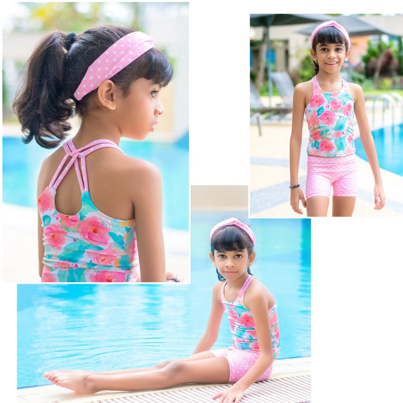 Swimsuit Pattern Nahanni Tankini & Bikini 2-12Y image 4