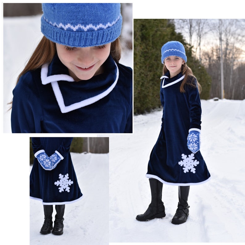 Fleece Dress & Tunic Pattern Muskoka 2-18Y PDF image 4