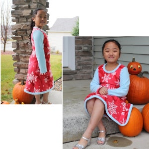 Fleece Dress & Tunic Pattern Muskoka 2-18Y PDF image 3