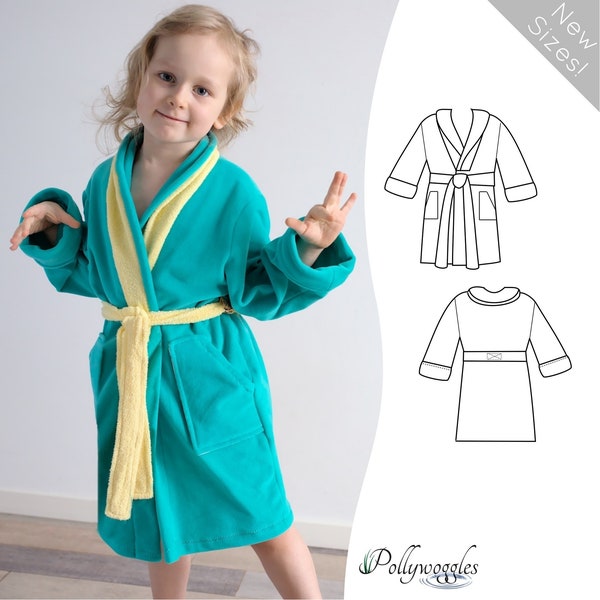 Robe Pattern - Fundy - PDF - 2-18Y