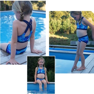 Swimsuit Pattern Nahanni Tankini & Bikini 2-12Y image 7