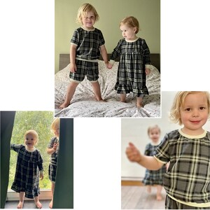 Simcoe Bundle Cotton Flannel Pajamas and Nightgown Patterns image 2