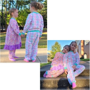 Simcoe Bundle Cotton Flannel Pajamas and Nightgown Patterns image 5