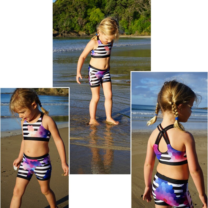 Swimsuit Pattern Nahanni Tankini & Bikini 2-12Y image 2