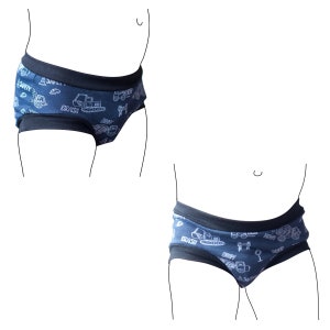 Briefs Underwear Pattern Pingo 2-18Y image 4