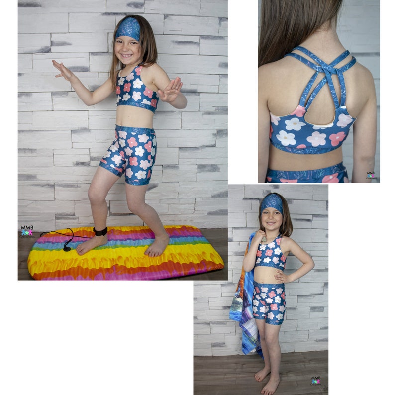 Swimsuit Pattern Nahanni Tankini & Bikini 2-12Y image 10