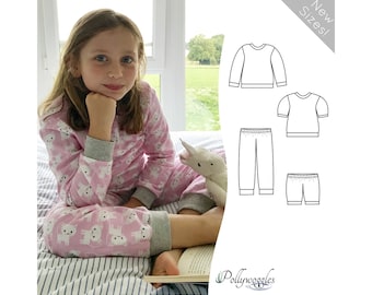 Cotton Flannel Pajama Pattern - Simcoe - PDF - 2-18Y