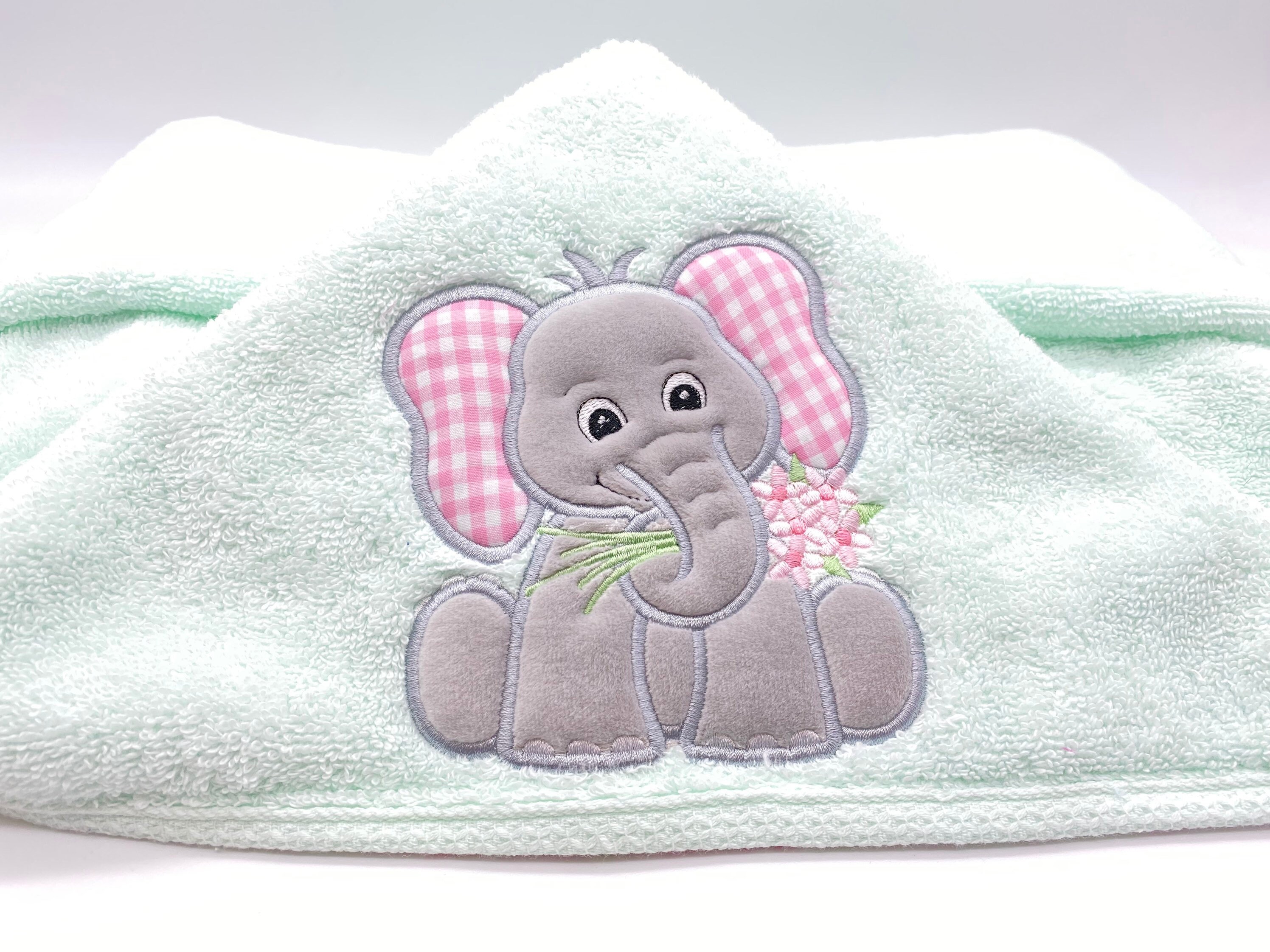 Kid's Hooded Towel Elephant Towel Etsy